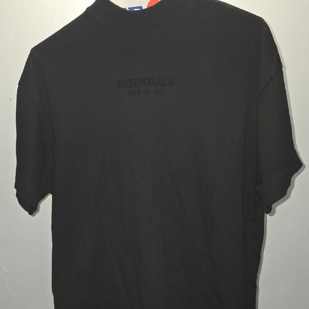 Fear of God Essentials Black Kids Tee
